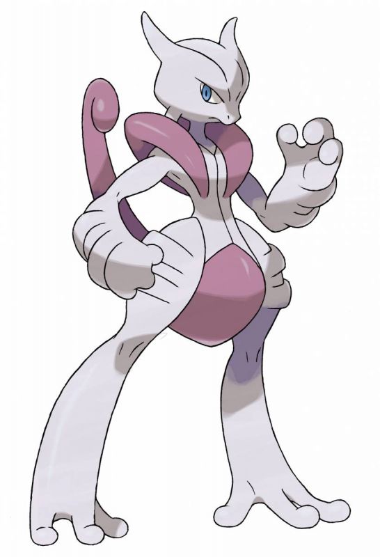 The Psychic Fighting Mega Mewtwo X