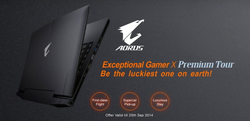 AORUS Luxury Cruise Raffle for Notebook Owners - returnal