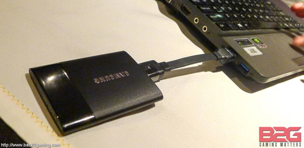 Samsung T1 Portable SSD 250GB Hands-On Review - returnal