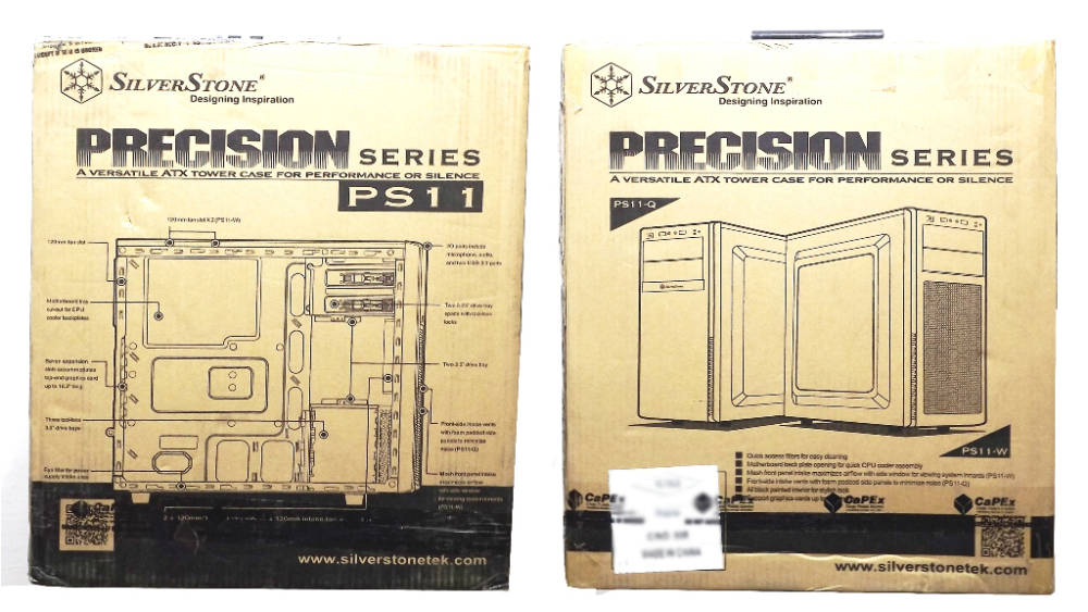 Silverstone Precision PS11 (SST-PS11B-Q / SST PS11B-W) Chassis Review -