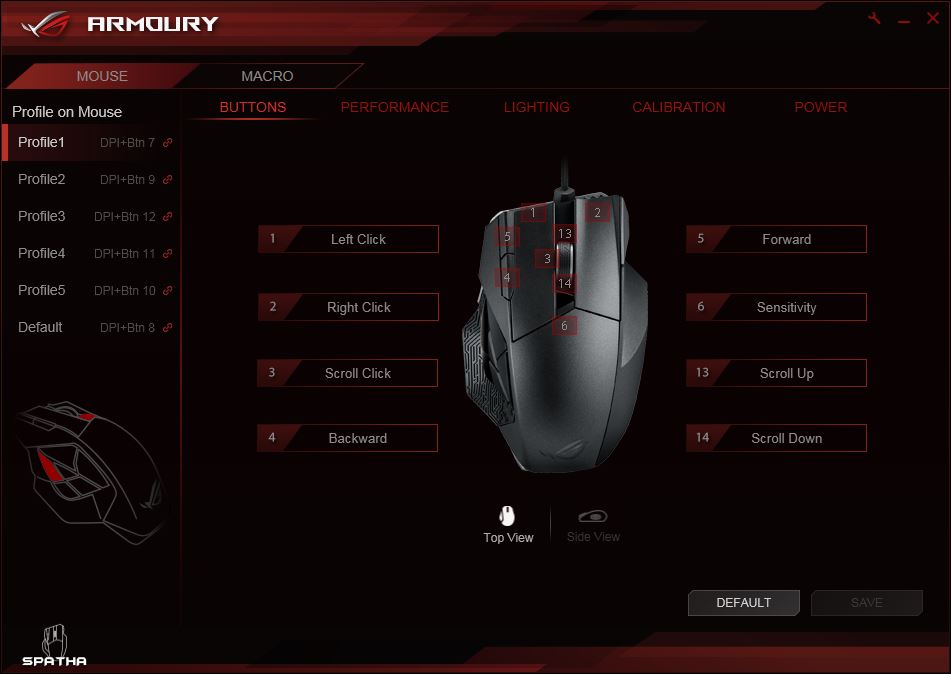 ASUS ROG Spatha Wired/Wireless Gaming Mouse Review -