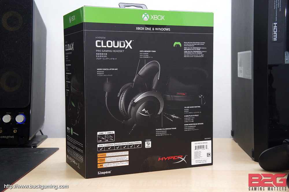 Kingston HyperX CloudX Gaming Headset for XBOX One Review - returnal