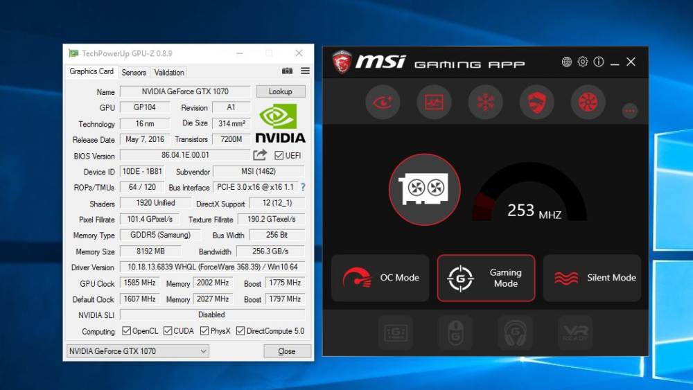 MSI GT62VR Dominator Pro (NVIDIA GTX 1070) Gaming Notebook Review - returnal