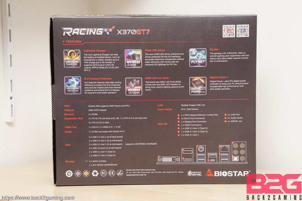 BIOSTAR RACING X370GT7 AM4 Motherboard Review - x370gt7