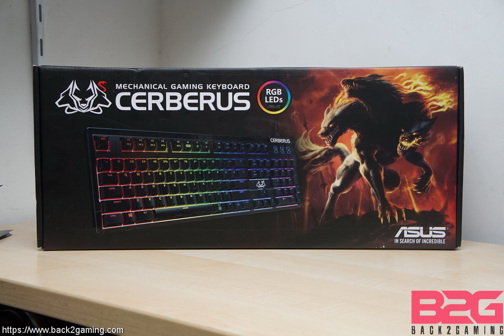 ASUS Cerberus RGB Mechanical Keyboard Review -