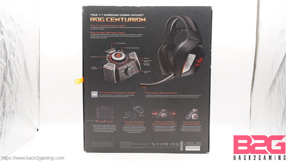 ASUS ROG Centurion True 7.1 Surround Gaming Headset Review -