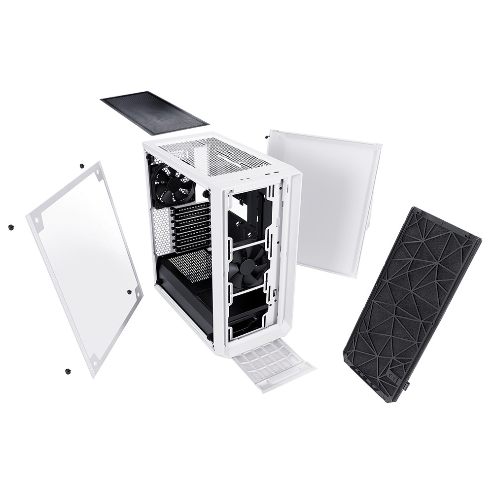 Fractal Design Expands Meshify C Line Up with New White Variant - returnal