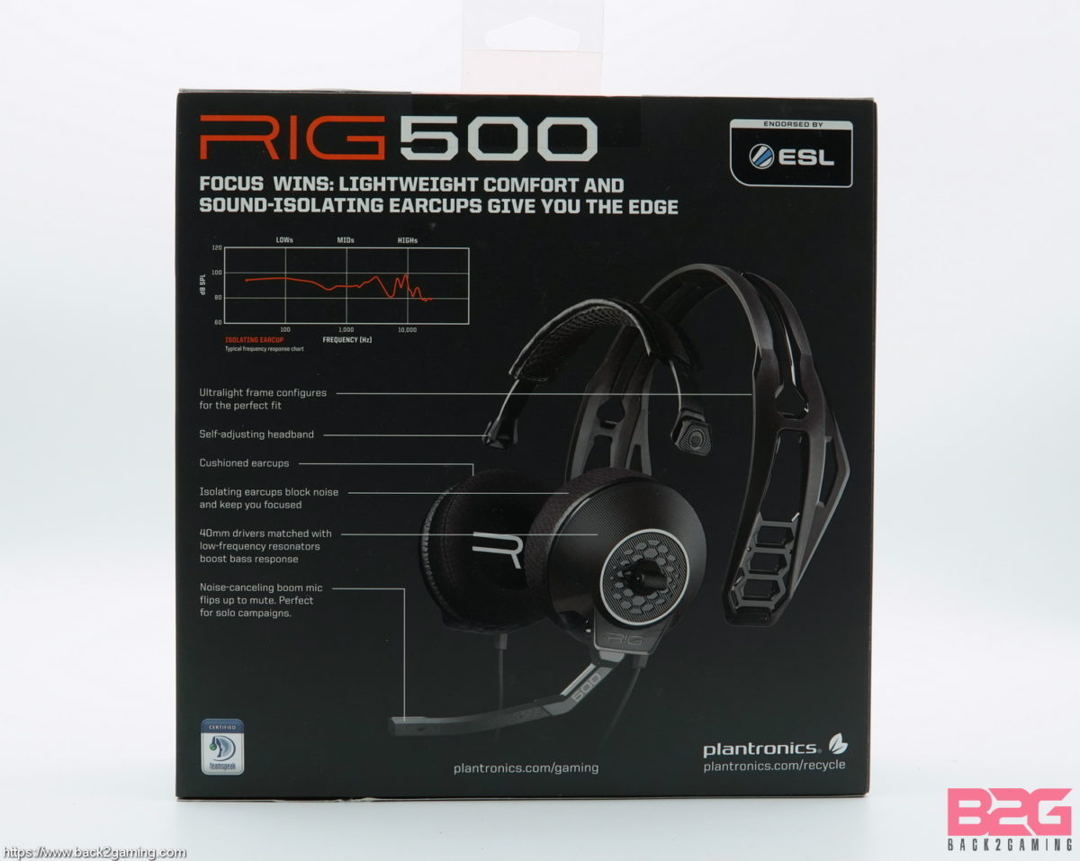 Plantronics RIG500 Gaming Headset Review -
