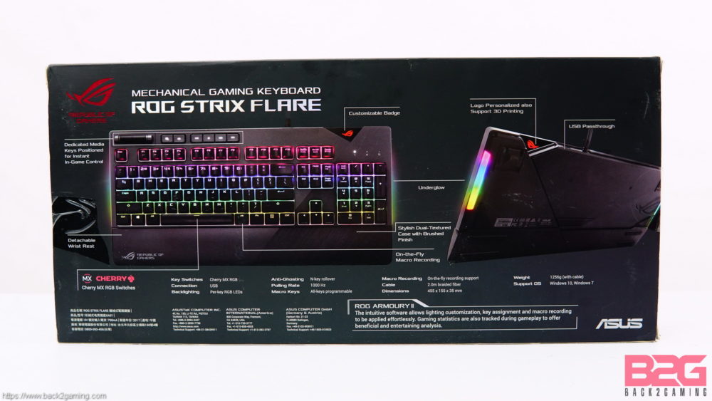 ROG Strix Flare Mechanical Keyboard Review - rog strix flare
