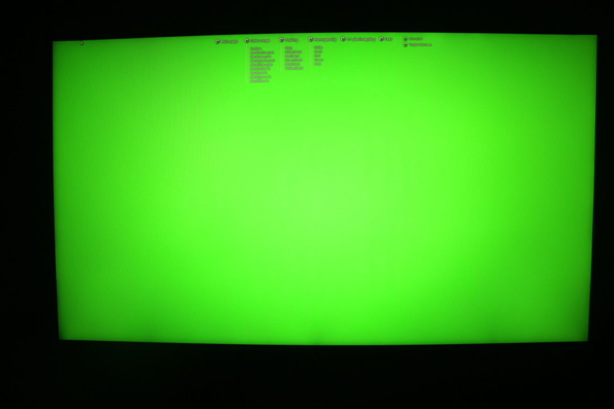Bezel 27M1800 144hz 27 inch gaming monitor defect dead pixel issues