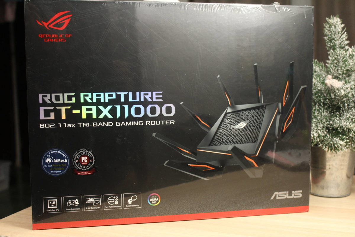 ASUS ROG Rapture GT-AX11000 Box front side