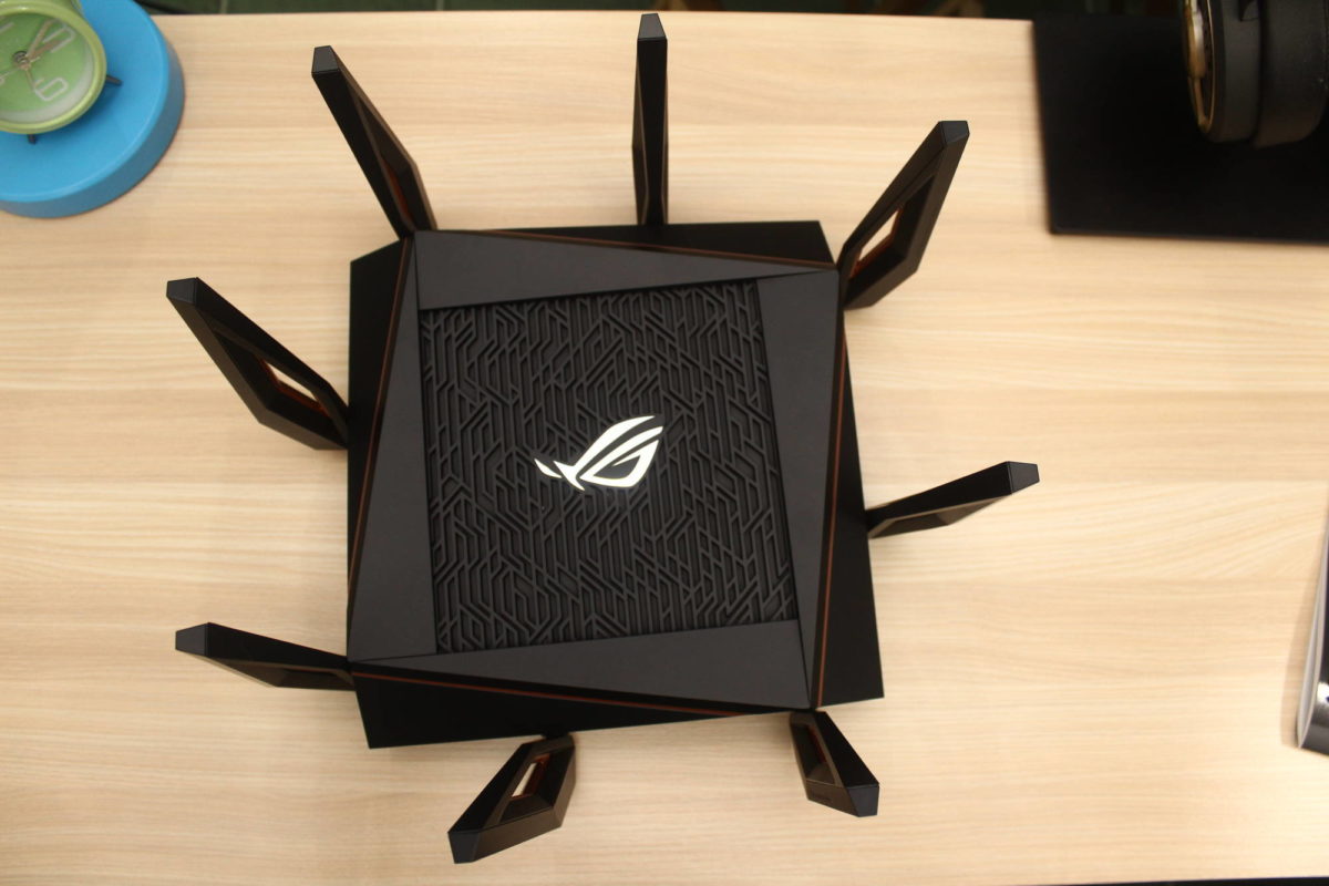 ASUS ROG Rapture GT-AX11000 Router top view