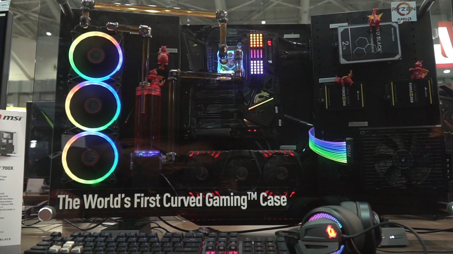 [COMPUTEX 2019] MSI Booth Round-Up: X570 Motherboards, Lighting Graphics Cards, New Case and New Monitor - returnal