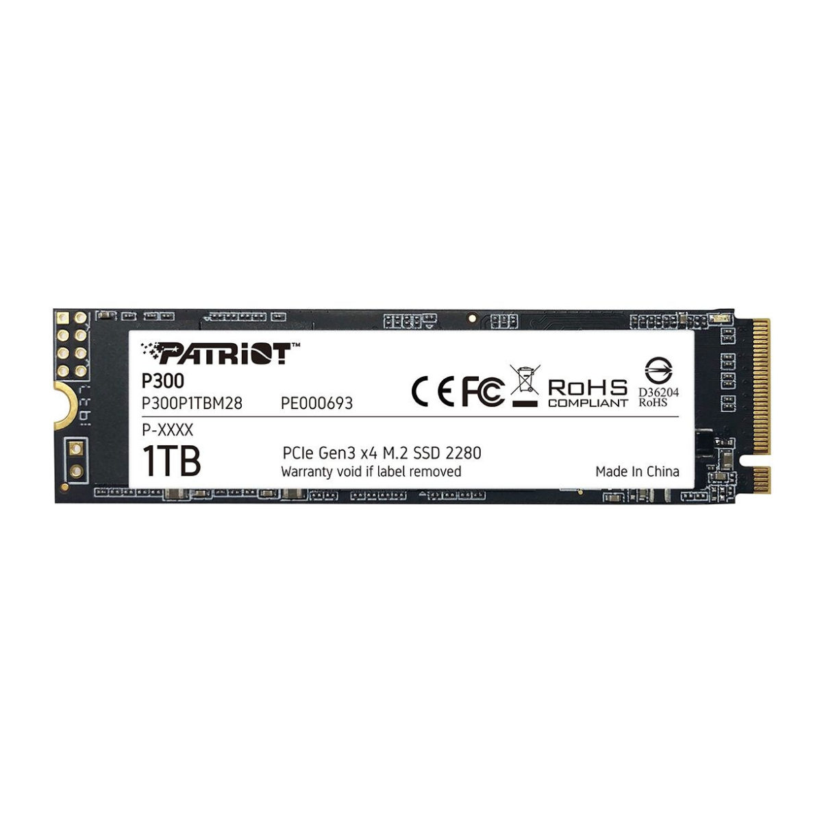 PATRIOT Launches the P300 M.2 PCIe Gen3 x4 NVMe SSD Series - returnal