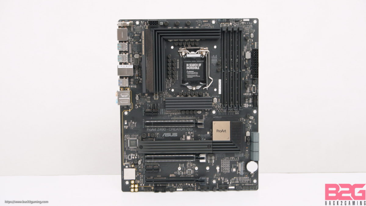 ASUS ProArt Z490 Creator 10G LGA1200 Motherboard Review -