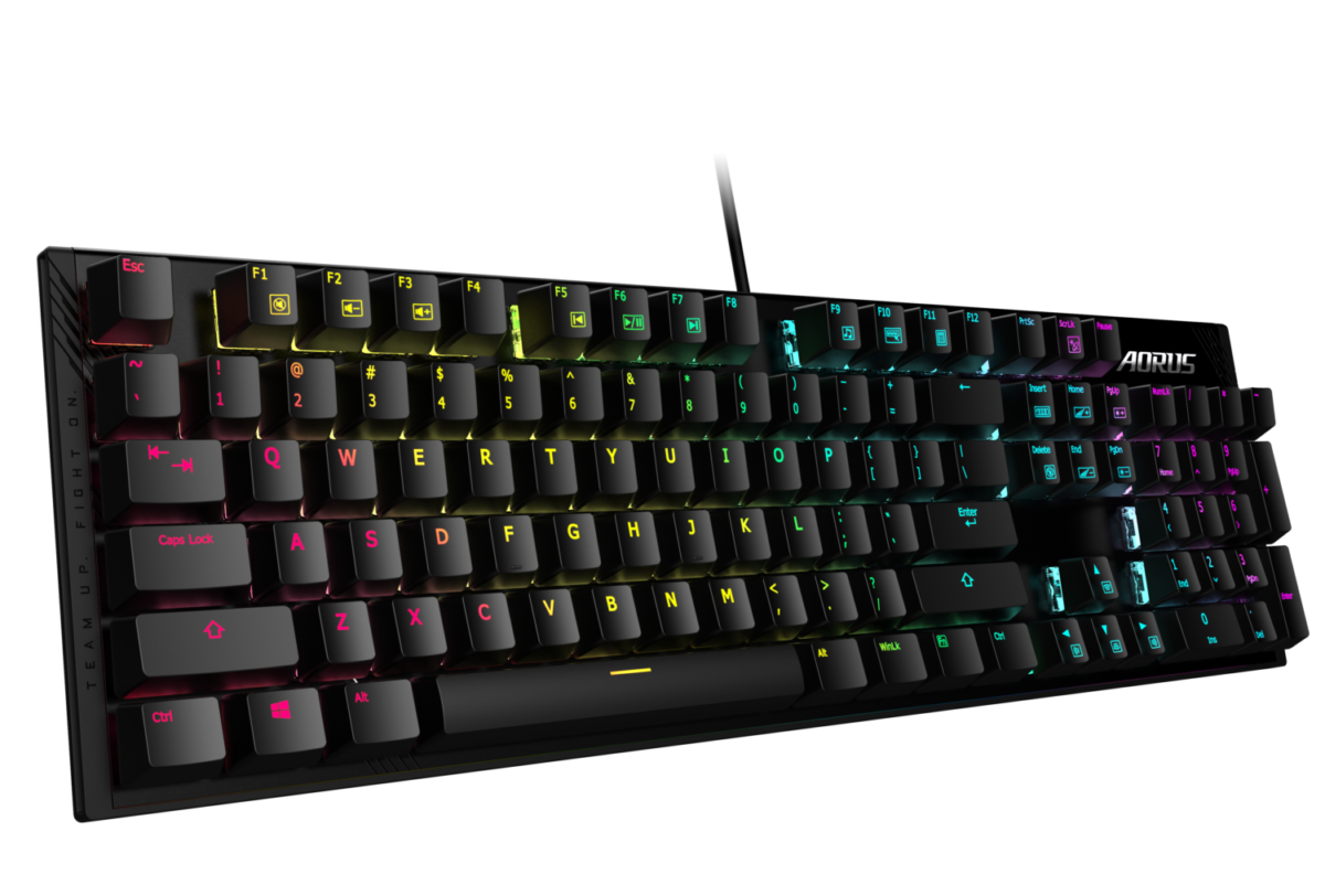 GIGABYTE Launches the AORUS K1 Mechanical Gaming Keyboard - returnal