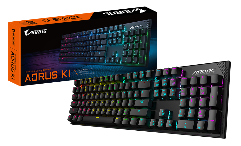 GIGABYTE Launches the AORUS K1 Mechanical Gaming Keyboard - returnal
