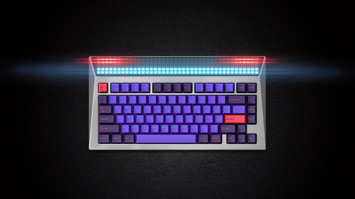 Angry Miao Releases CYBERBOARD, First Mechanical Keyboard with Custom LED Panel on Indiegogo - returnal