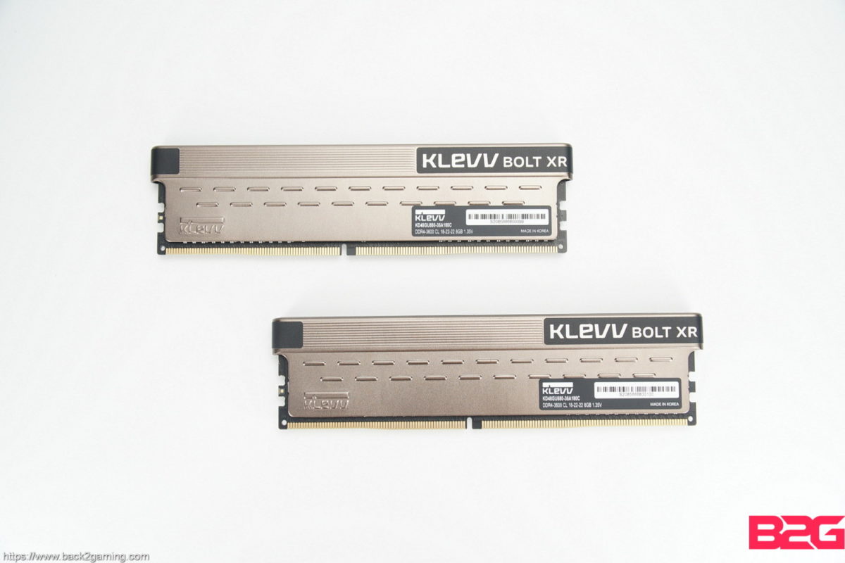 KLEVV Bolt XR DDR4-3600 16GB DRAM Review - returnal