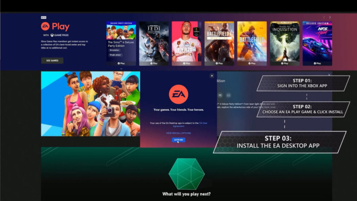 EA Play is Coming to PC for Xbox Game Pass Members -