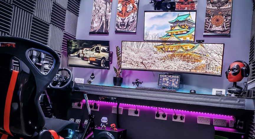 Designing a Gaming Room for True Gamers - Gaming Room