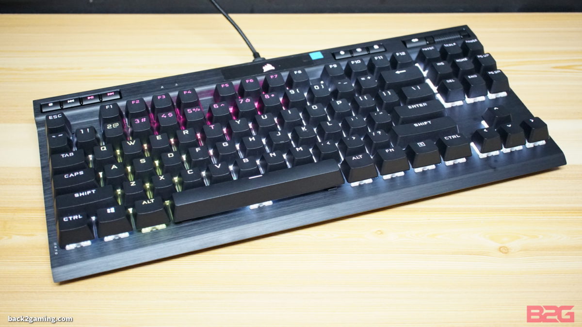Corsair K70 RGB TKL Champion Series Mechanical Keyboard Review -
