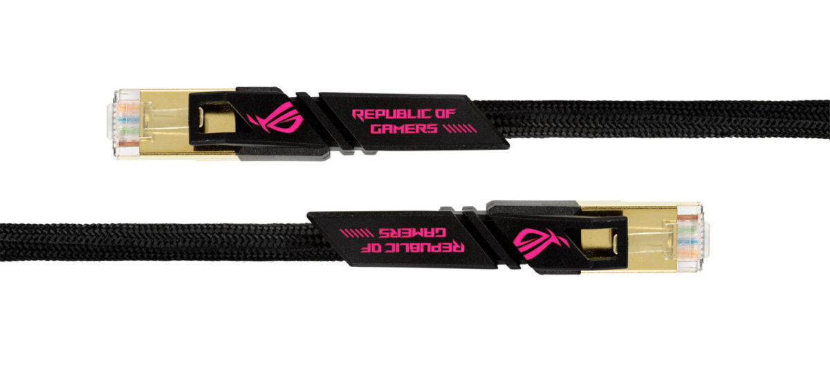 ASUS Enters Premium Cable Market with ROG CAT7 Network Cables - returnal