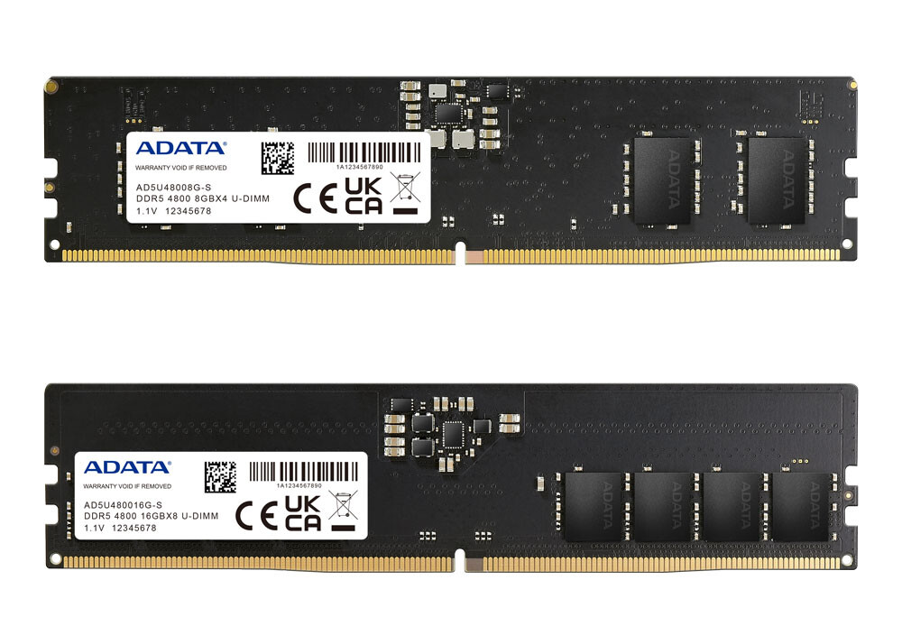 ADATA Launches DDR5-4800 Memory Module -