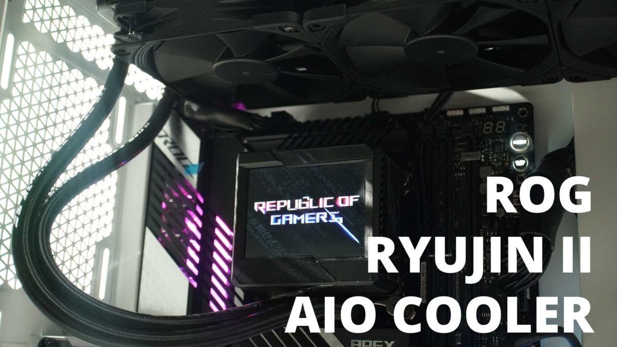 ASUS ROG RYUJIN II 360 CPU Cooler Review: Core i9-12900K Update - Ryujin II