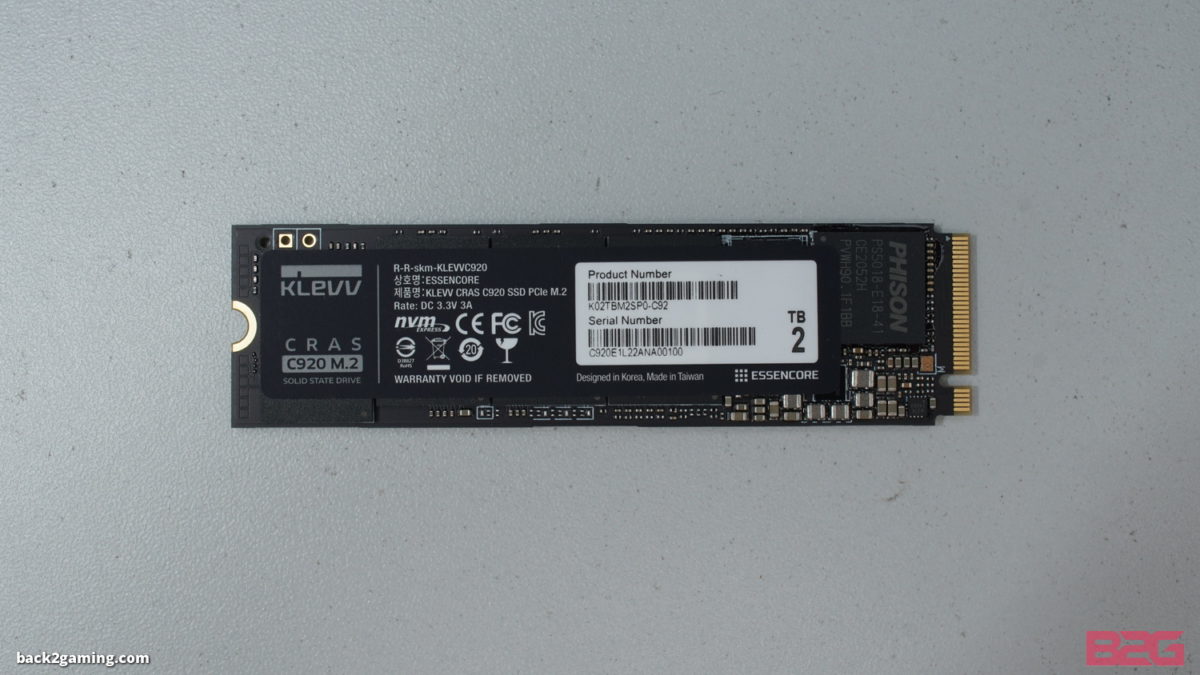 KLEVV CRAS C920 PCIe 4.0 NVMe M.2 SSD Review -