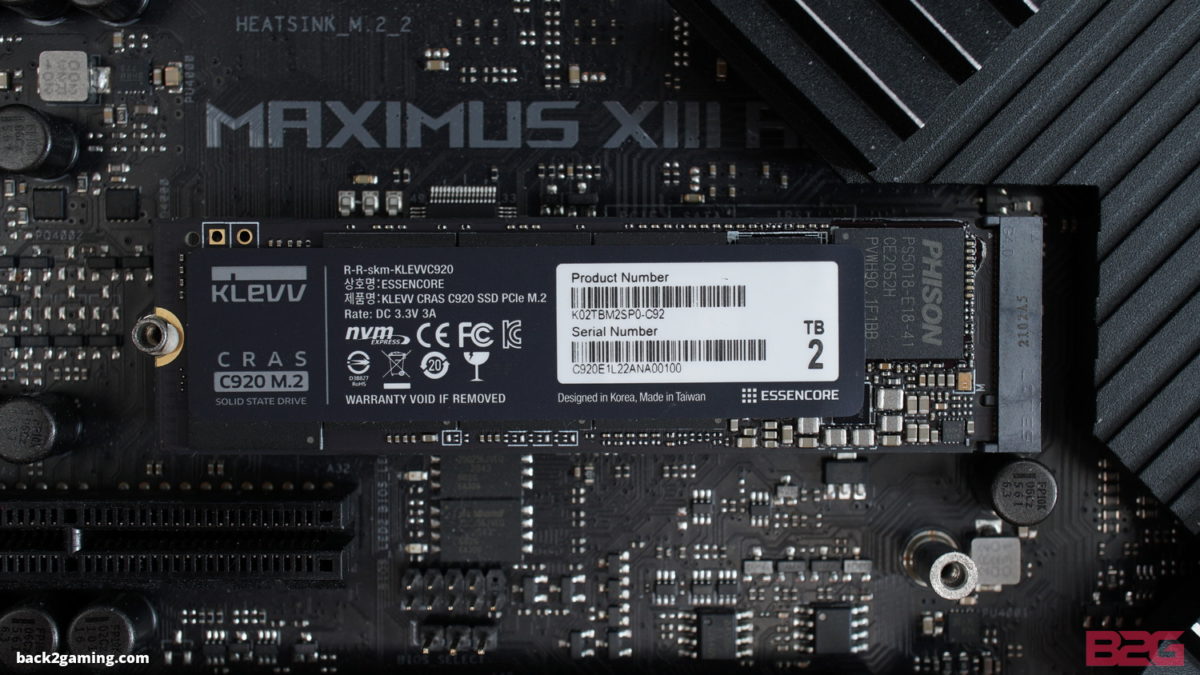 KLEVV CRAS C920 PCIe 4.0 NVMe M.2 SSD Review -