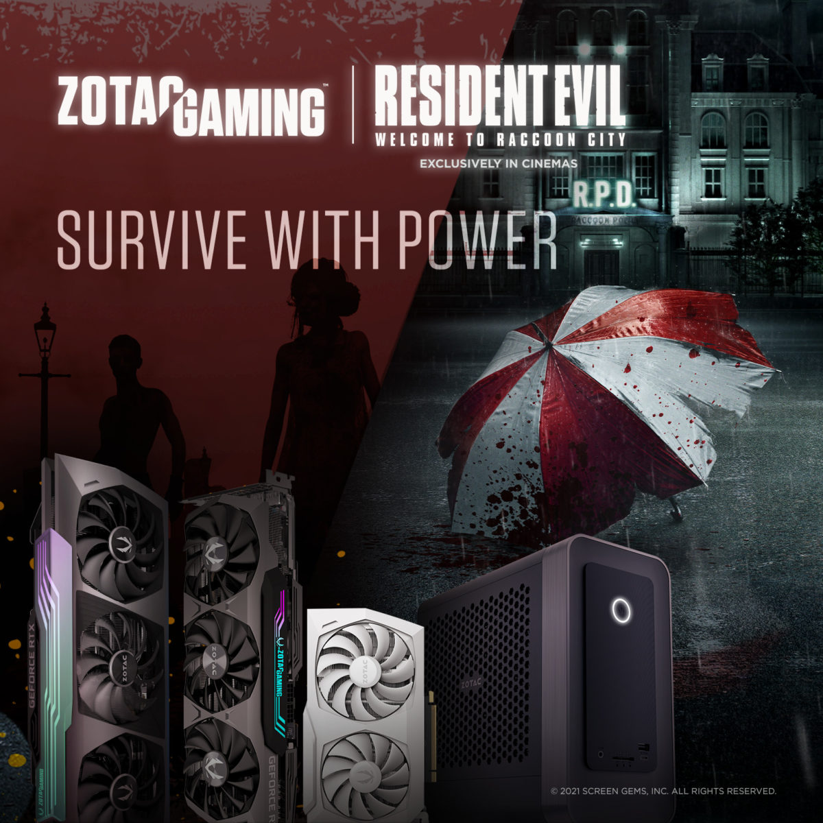 GIVEAWAY: ZOTAC GAMING x Resident Evil: Welcome to Raccoon City -