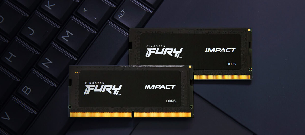 Kingston Releases FURY Impact DDR5 SODIMMs in Retail Channel -