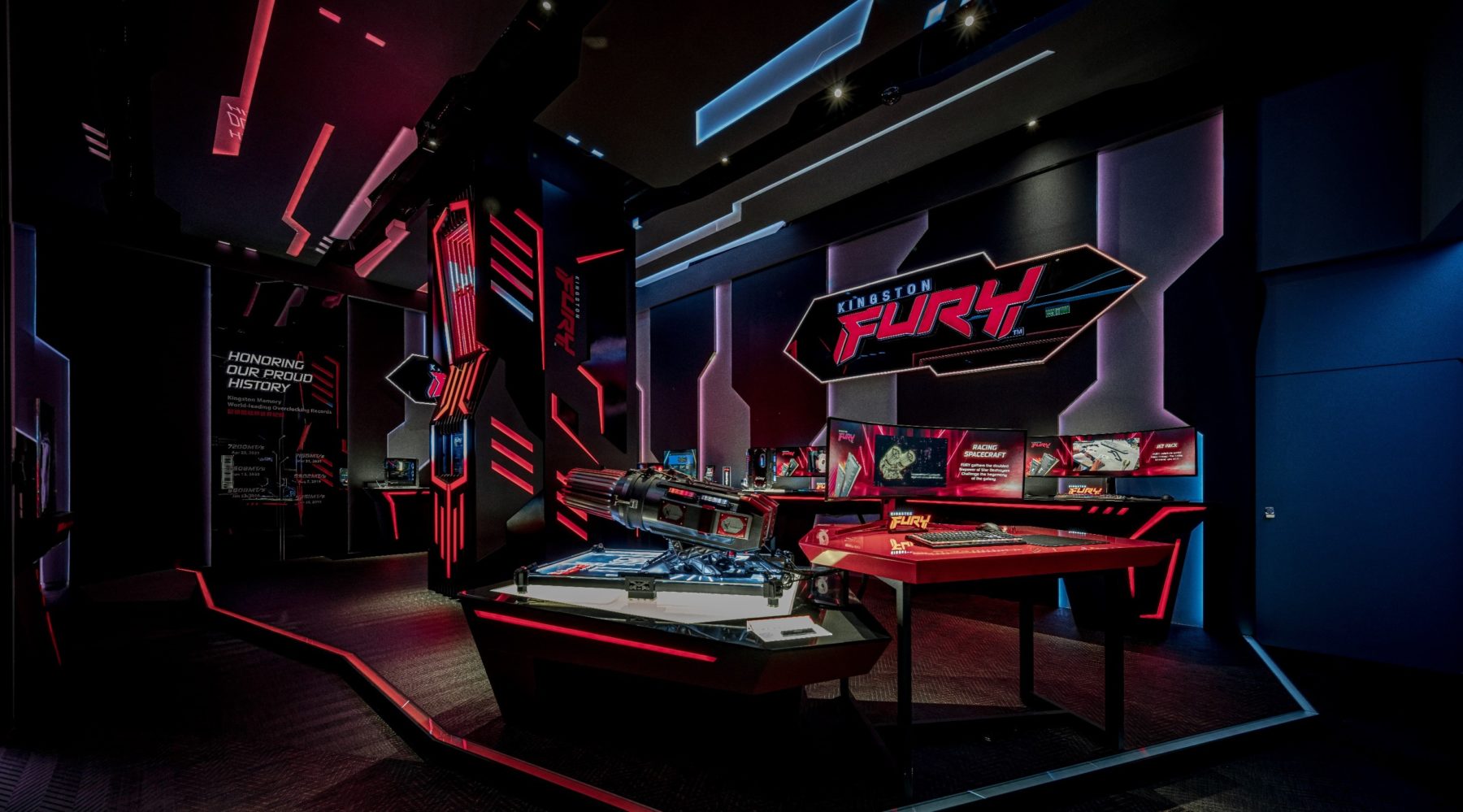 Kingston Debuts FURY Gaming Lab Showroom -