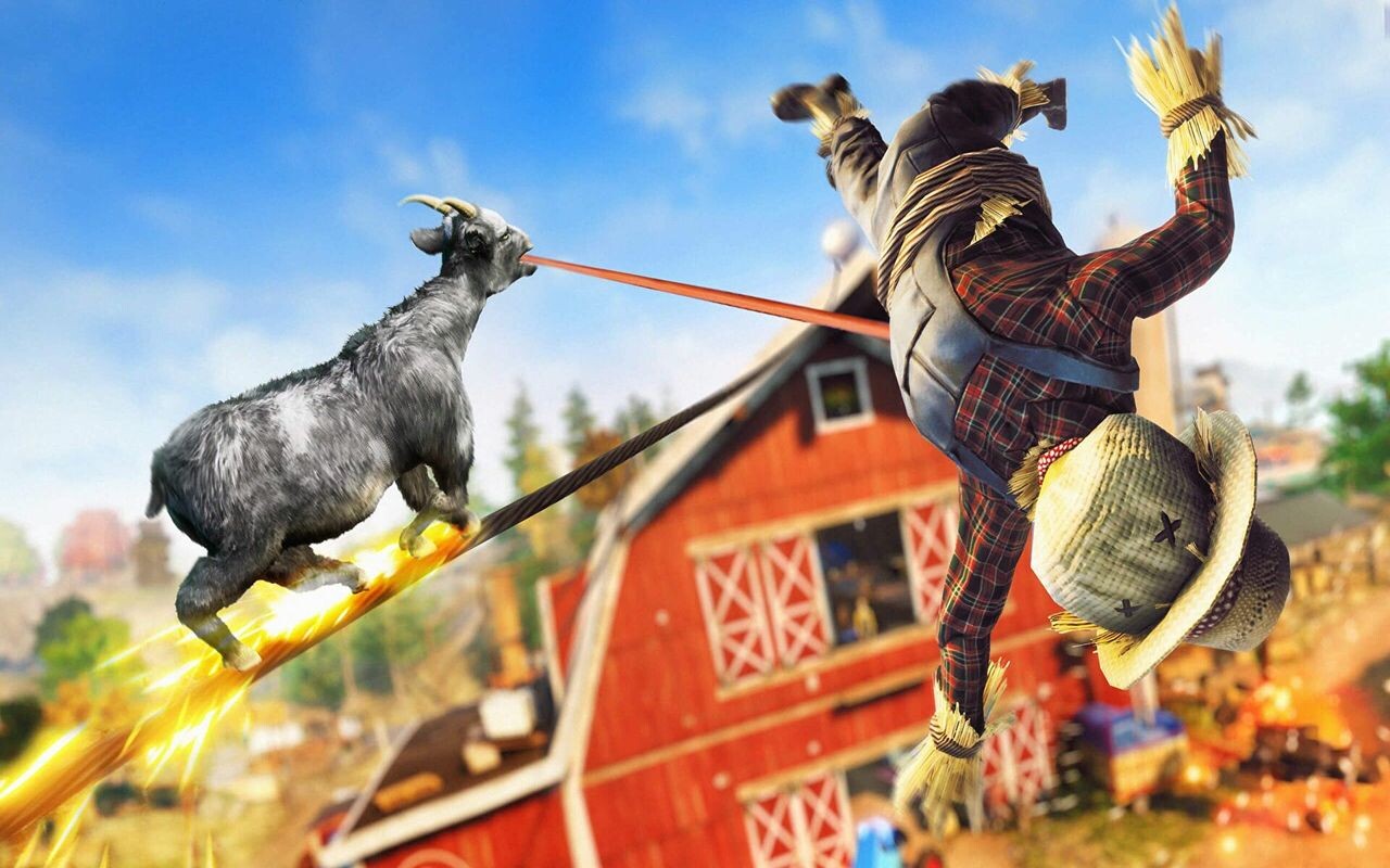Goat Simulator 3 Launches This Fall With 4 "Person" Online Multiplayer -