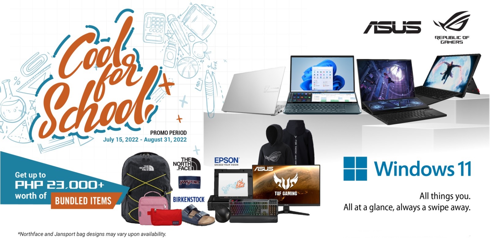 ASUS ROG Ushers in New School Year with COOL FOR SCHOOL 2022 Promo - returnal