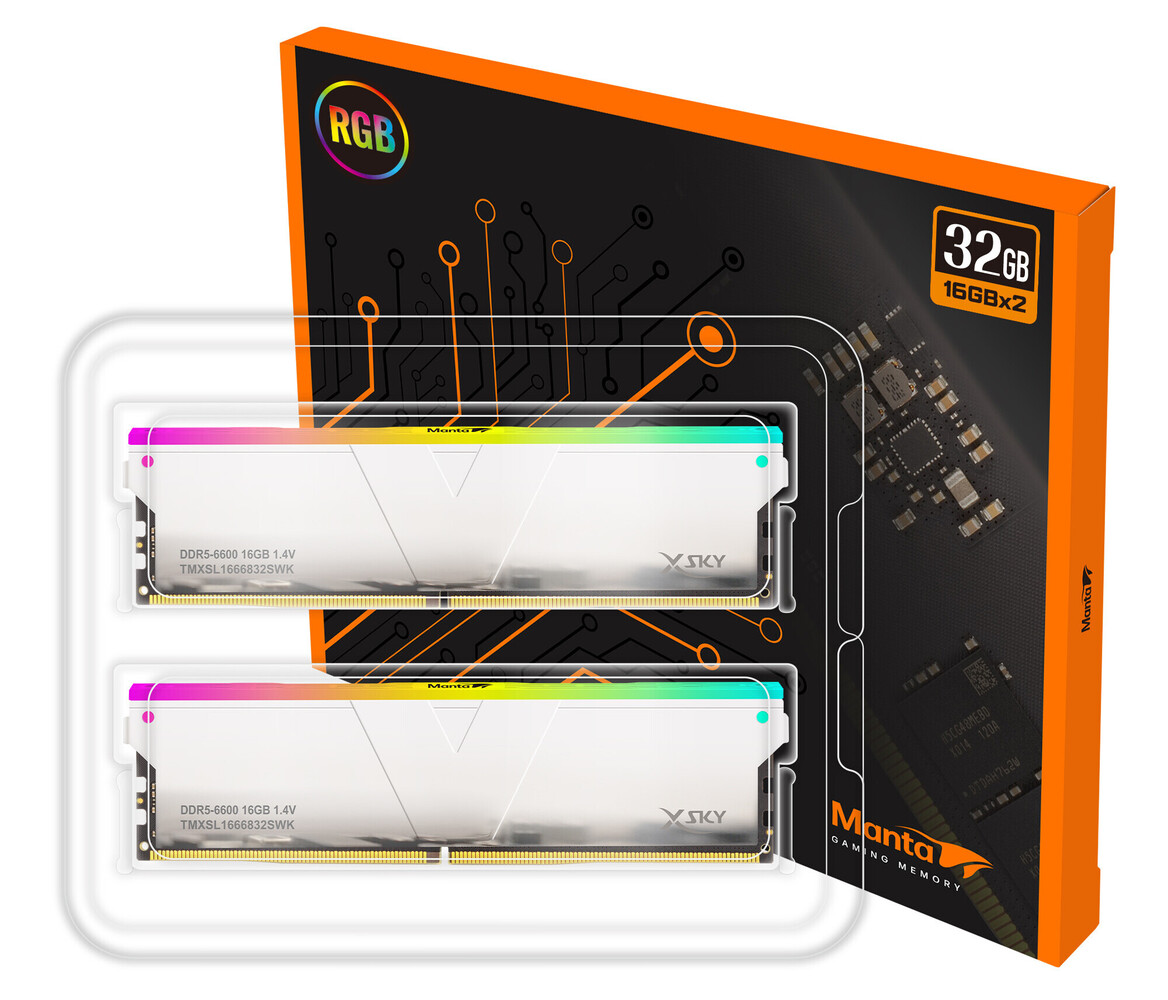 V-Color Launches Manta XSky RGB DDR5-6600 C32 Memory Kits - returnal