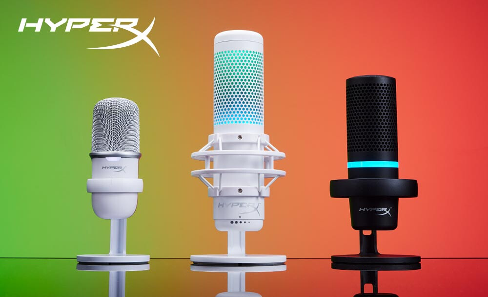 HyperX Launches DuoCast Microphone and White QuadCast S/SoloCast Microphones - returnal