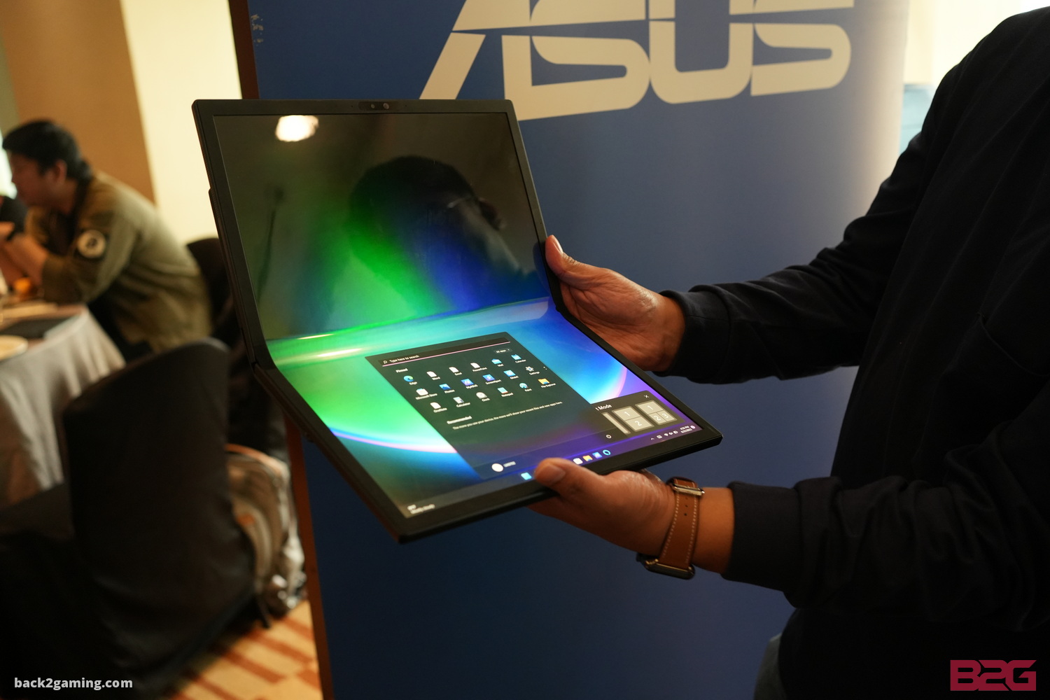 Hands-on with the ASUS Zenbook 17 Fold OLED Foldable Laptop PC -