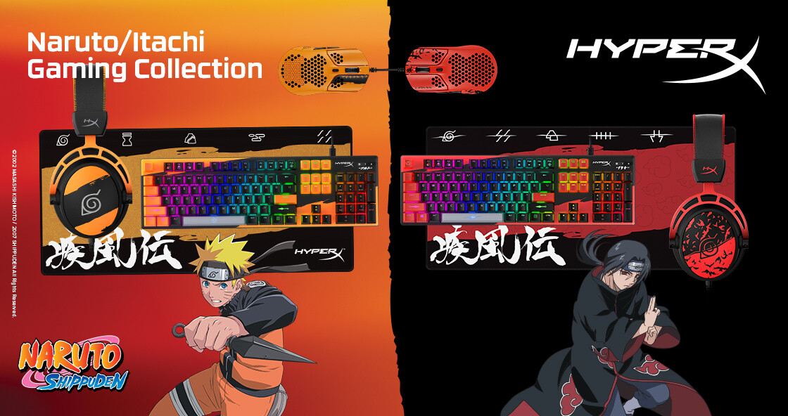 HyperX x Naruto: Shippuden Gaming Collection Just Dropped -