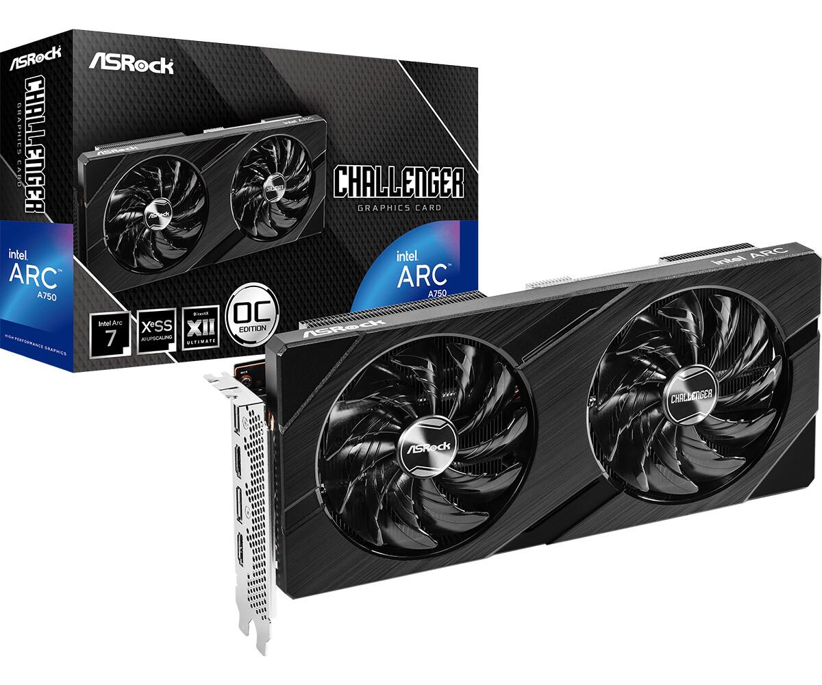 ASRock Arc A770 Phantom Gaming and Arc A750 Challenger GPU Announced - returnal