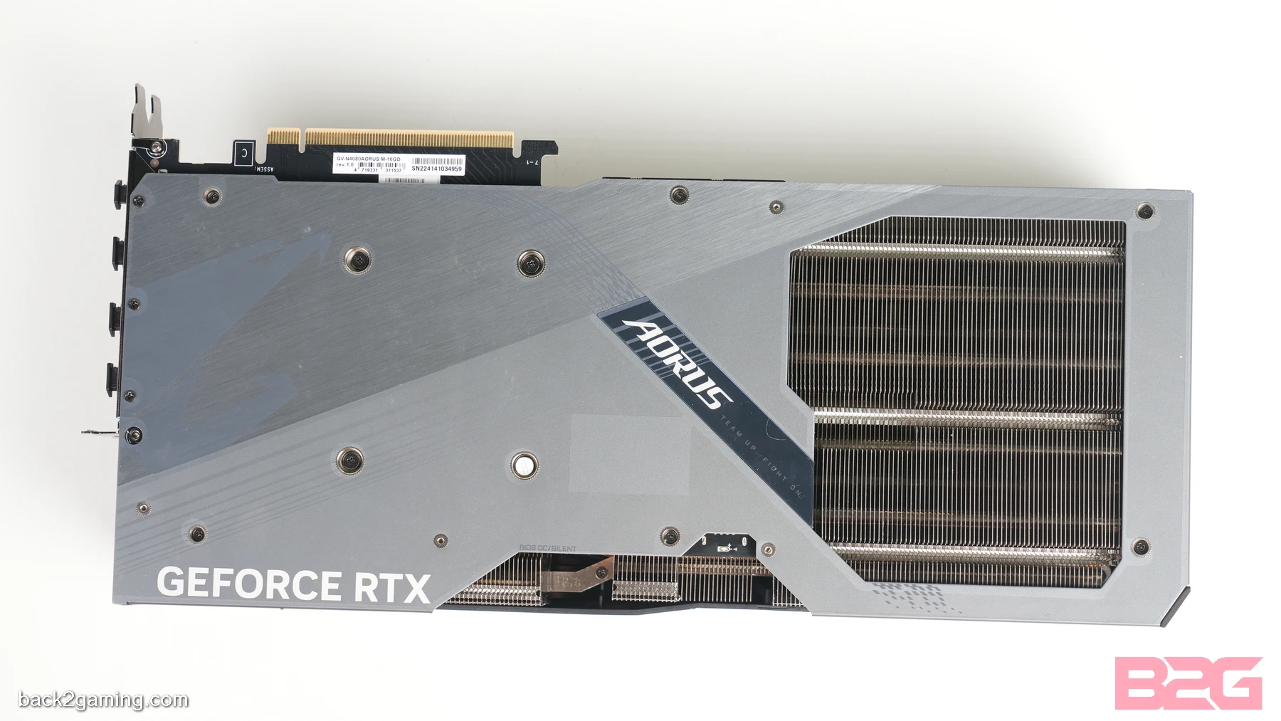 AORUS RTX 4080 16GB Graphics Card Review - returnal