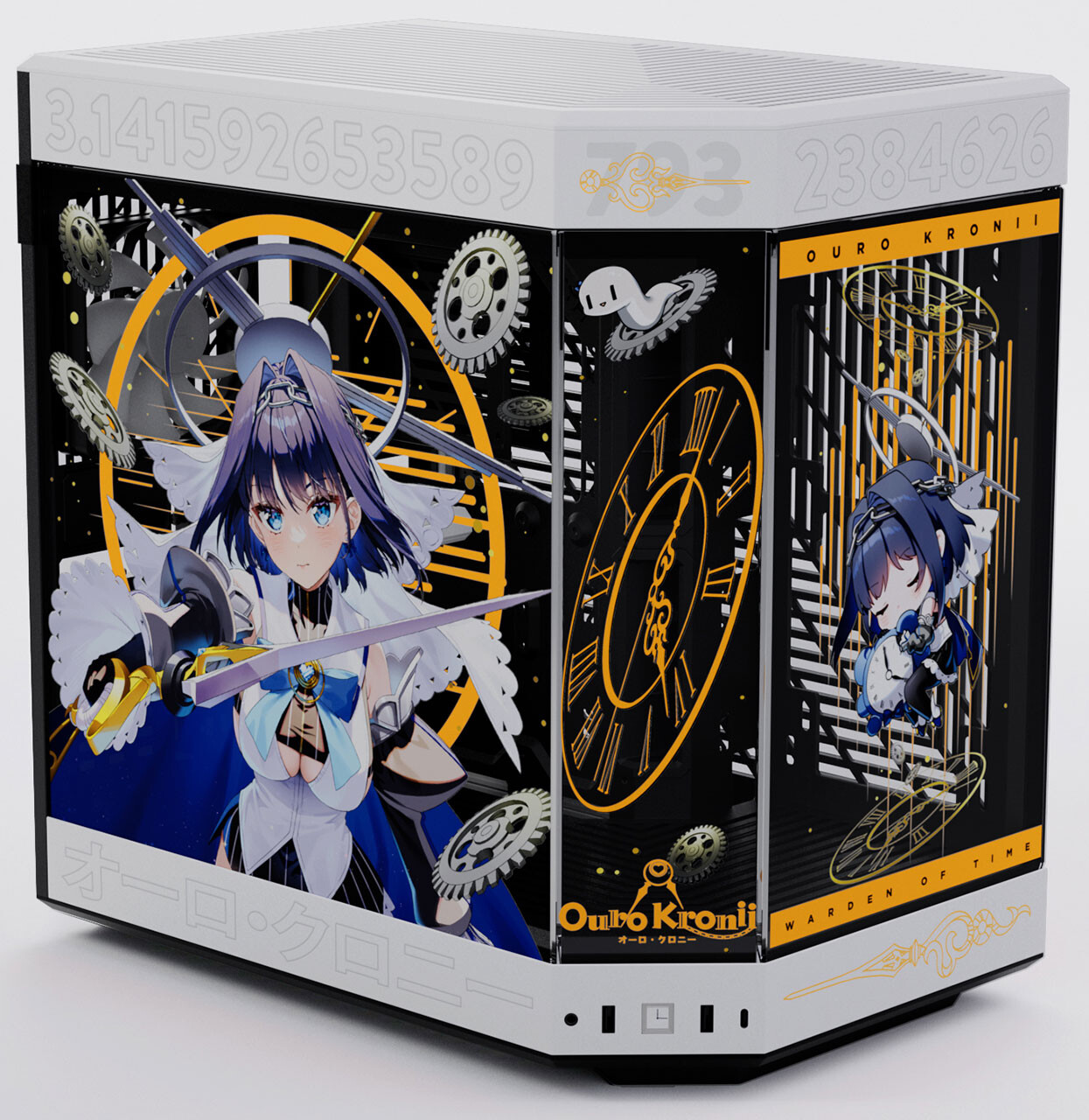 HYTE Partners with hololive English for Limited Edition Ouro Kronii Y60 Chassis - returnal
