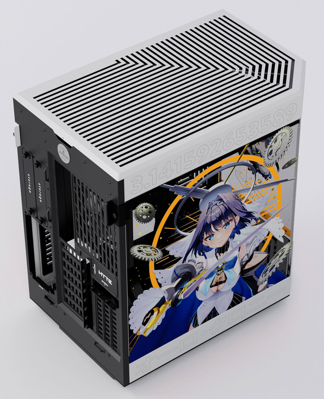 PC/タブレット PC周辺機器 HYTE Partners with hololive English for Limited Edition Ouro 