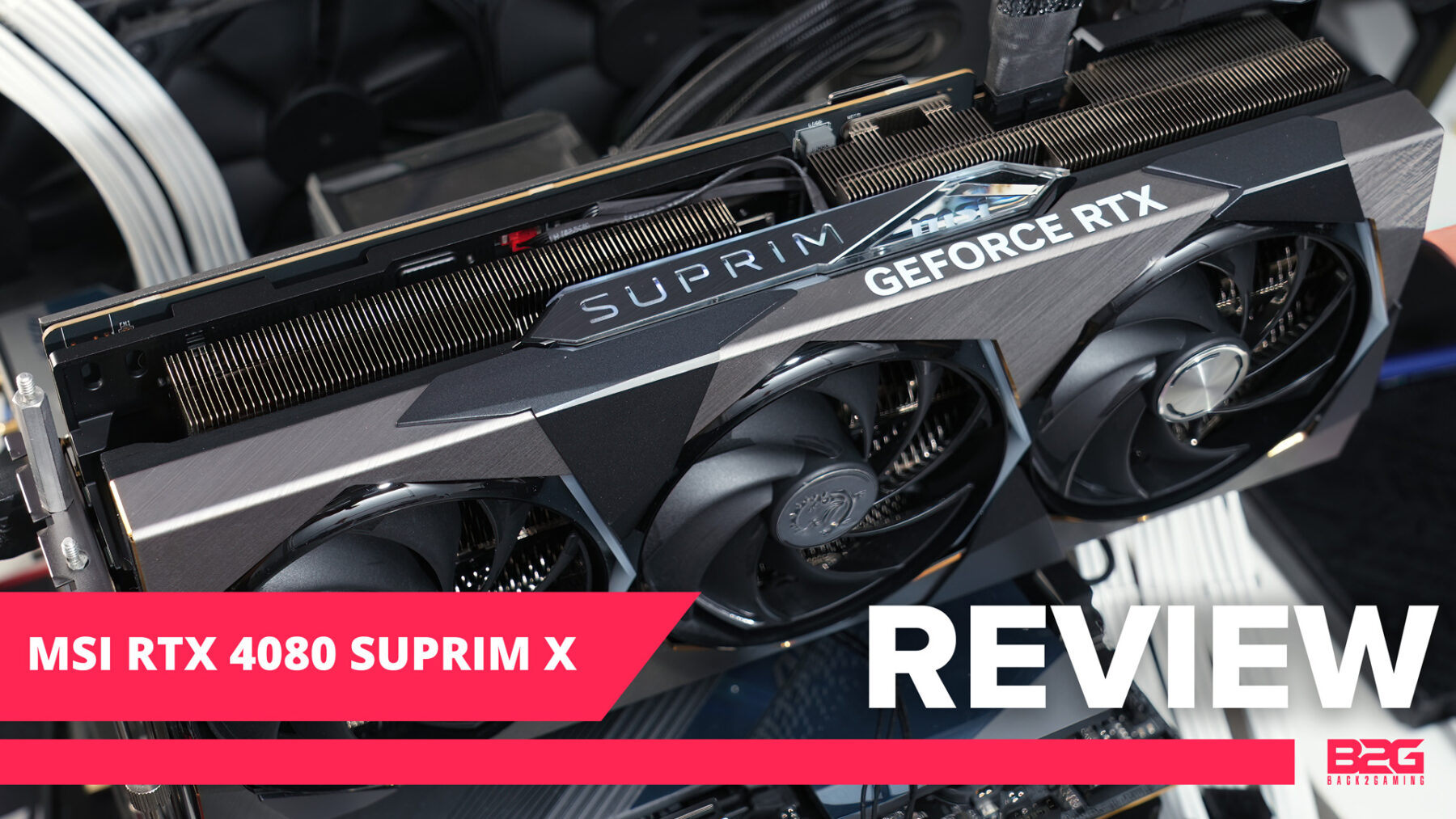 MSI RTX 4080 SUPRIM X 16GB Graphics Card Review | Back2Gaming