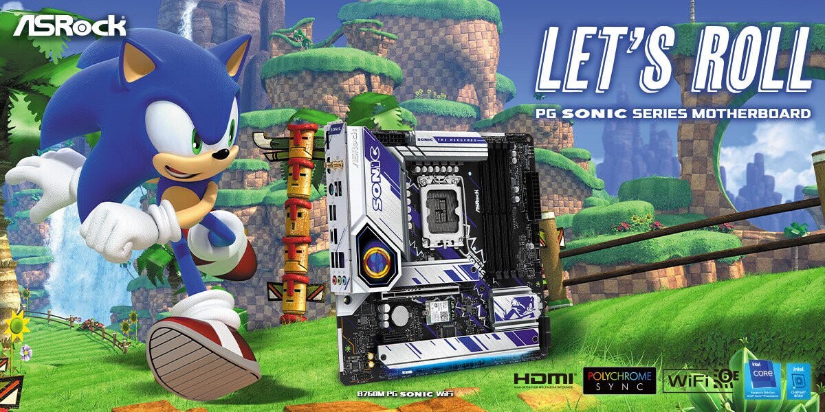 ASRock B760 Series Motherboard Launch including SONIC Special Edition - returnal