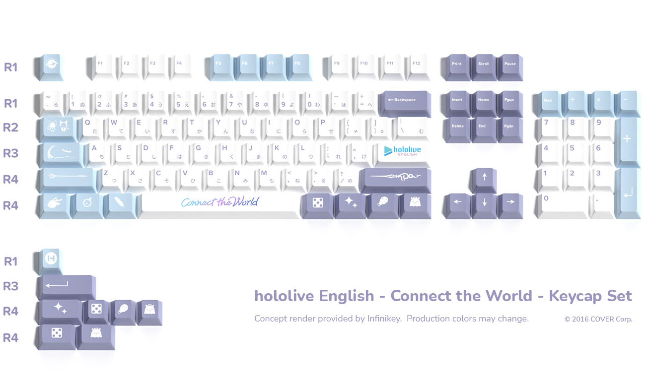 HYTE "Connect the World" Keycap/Deskpad Bundle Announced - returnal