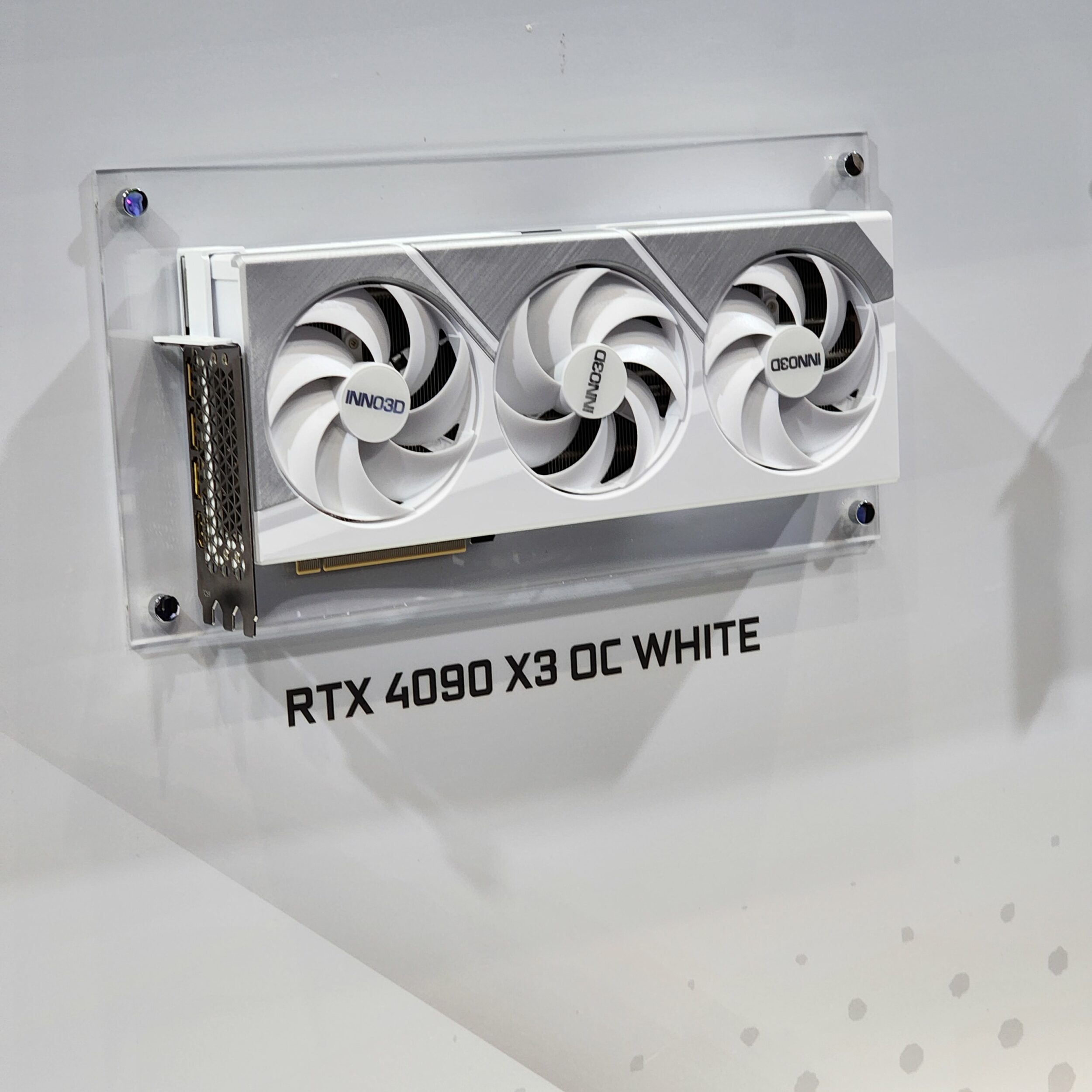 COMPUTEX 2023: Inno3D Shows-Off White Edition Graphics Cards -