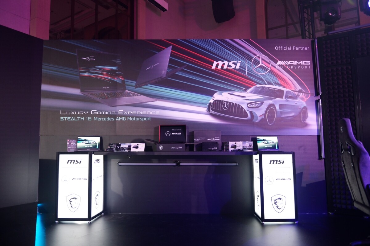 MSI and Mercedes-AMG Team-Up to Bring Stealth 16 Co-Branded Laptop -
