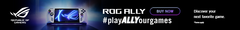 The ROG Ally is now available! Get yours now! 